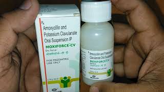 Moxiforce CV Dry Syrup precaution \u0026 review