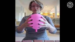 Use a Balloon and Ping Pong Ball to Show How the Cervix Thins (Effacement) and Dilates During Labor