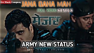 Jana Gana Mana Whatsapp Status - Major | Jana Gana Mana New Song Status | army new song status