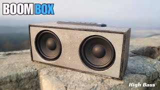 How to make a Powerfull Bluetooth speaker Class D | Diy Boom Box