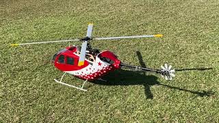 ROBAN EC 135 T3 800 superscale maiden flight RC helicopter￼