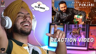 Reaction on Babbu Maan : Adab Punjabi (Canada)