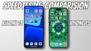 iPhone 15 vs Xiaomi 13 Speedtest \u0026 Camera Comparison