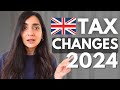 ACCOUNTANT EXPLAINS Important Tax Changes in the UK for 2024/2025 (NIC, SDLT, CGT, Non Dom)