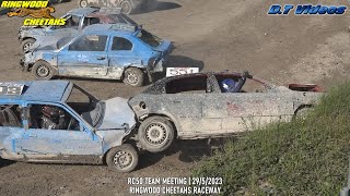 RC50 TEAM MEETING Banger Racing Teams | Ringwood Cheetahs Raceway | 29/5/2023