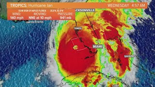 Hurricane is now a Category 4 storm, headed for the Florida coast