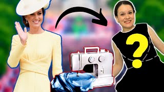 Recreating Kate's Jubilee dress in 1 day! (with a twist)