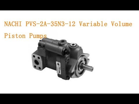 NACHI PVS-2A-35N3-12 Variable Volume Piston Pumps - YouTube