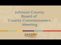 Johnson County, KS Government Board Meeting Live Stream