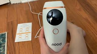 Honest Review & Demonstration of Laser Hair Removal Handset | Flasher 2.0 by Nood #hairremoval