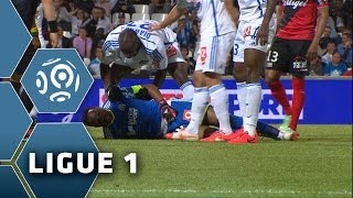 The Terrible injury Of Marseille keeper Mandanda - OM-EAG (1-0) - Ligue 1 - 2013/2014