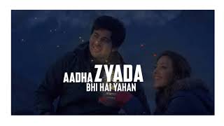 Aadha Bhi Zyada Hai Yahan | Hansraj Raghuwanshi |  Karan Deol | Whatsapp Status 2019 | Latest Song |