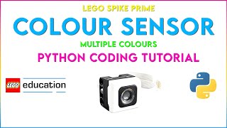 Lego Spike Prime - Multiple Colour Sensing Using Python Code Tutorial