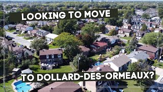 Discover Dollard-Des-Ormeaux: A Breathtaking Aerial Tour of Montreal's Suburb