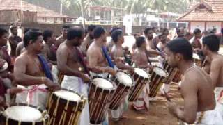 Panchari Melam, Iranikulam Sree Mahadeva Temple Thiruvathira Maholsavam 2008 - 2009