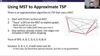 CSE 373 20au, Lesson 21 Video 2: Approximation Algorithms