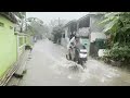 super heavy rain and powerful thunderstorms rainstorm hits villages in indonesia asmr rain sound