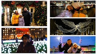 লন্ডনে বড়দিনের আলো...#london #londonchristmaslights #christmas #chrismasvlog