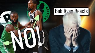 Bob Ryan Does NOT Want to Trade Jaylen Brown for Kevin Durant