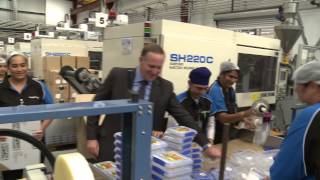 SISTEMA® New Zealand Prime Minister John Key Opens New Factory