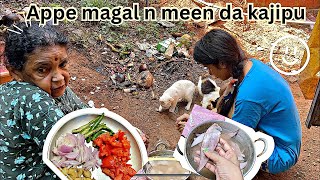 ಅಪ್ಪೆ magaln meen da kajipu 🤩 | Dolly vlogger