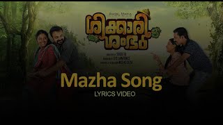 Shikkari Shambhu | Mazha Song Lyrics Video | Kunchacko Boban, Shivada