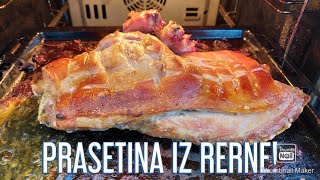 Prasetina iz rerne recept! Praseće pečenje!