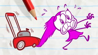 Pencilmate! The Dandelions Are Endless! | Animation | Cartoons | Pencilmation