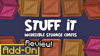 Stuff it ADDON for Minecraft Bedrock is CRAZY! - in-depth Review