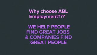 ABL Employment - Come Work With Us in London \u0026 Woodstock!