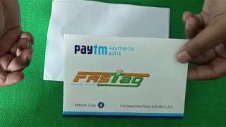 Ordering, Unbox \u0026 installing Fast Tag from Paytm #Unboxing #installation #paytm #fasttag