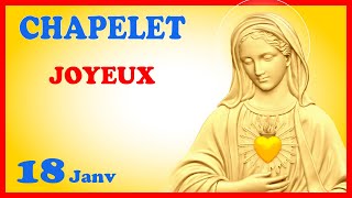 CHAPELET 🙏 samedi 18 Janv - Mystères Joyeux