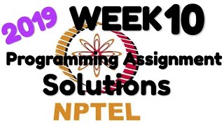 NPTEL | Joy of computing using Python | WEEK 10| Programming Assignment 1:Special Character