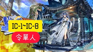 明日方舟｜理想城｜IC-1~IC-8｜令單人