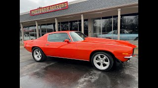 1970 Chevrolet Camaro RS $38,900.00