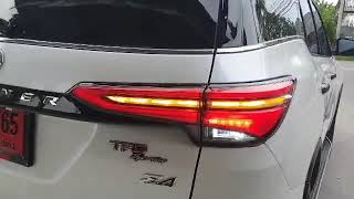 งานติดตั้งไฟท้ายLegender ในFortuner TRD2