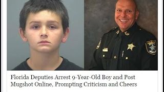 Florida Deputies Arrest 9-Year-Old Boy and Post Mugshot Online, Prompting Criticism and Cheers