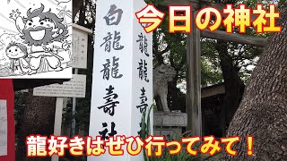 【洲崎神社と白龍龍寿社】シンプルに美しい神社