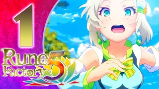 Rune Factory 5 Walkthrough Part 1 (Switch) No Commentary - English