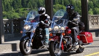 2006 Harley-Davidson Road King vs Yamaha Royal Star - MotoUSA