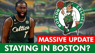 REPORT: Jaylen Brown Expected To Sign Extension | Celtics News Reaction + 2023 NBA Mock Draft