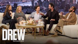 Drew Barrymore Sits Down with Outcome Cast - After Forgetting She Was Also in the Film!