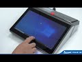 (POS-M1162) 11.6 Inch Windows/Android Touch Screen POS System with Printer,Scanner,Display and RFID