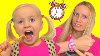 Put On Your Shoes Let’s Go Song | Katya Clothing Sing-Along Nursery Rhymes Kids Song