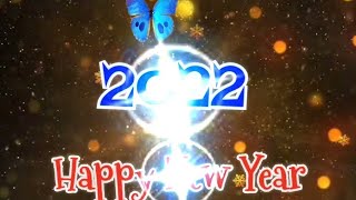 beautiful happy new year 2022!! whatsp status!!