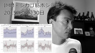 2015年07月06日 シカゴ筋ポジション･IMMポジション･ロング･ショート･ネットポジション数の時系列推移