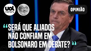Bolsonaro em debate da Band: Impressão é que aliados não confiam muito nele | Kotscho