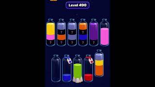 Magic Sort Level 490 Easy Game Solution Walkthrough
