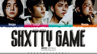 DAY6 'Shxtty Game' Lyrics (데이식스 망겜 가사) [Color Coded Han_Rom_Eng] | ShadowByYoongi