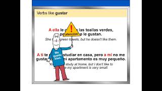 7.4. Verbs like gustar